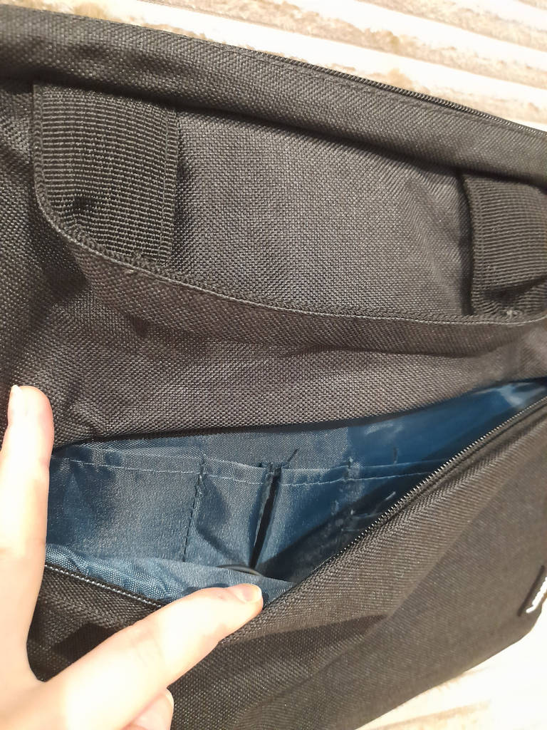 Сумка для ноутбука Lenovo 15.6-inch Laptop Casual Toploader T210 Black - фото покупців 4