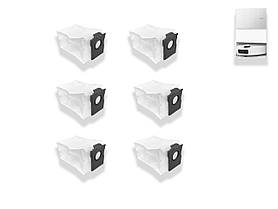 Комплект з 6 високоякісних пилозбірних мішків, сумісних із Dreame Aqua10 Ultra Дрім Аква10 Ультра / Дрим Аква10 Ультра