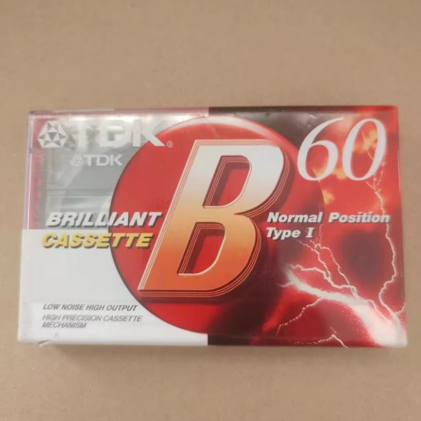 Аудіокасета для запису звуку TDK B-60 Brilliant Cassette. (запечатана), фото 1
