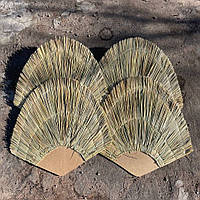 Декоративні панелі з натуральної соломи для фотозон і декору інтер’єру Еко стиль Ручна робота