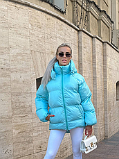 Пуховик жіночий зимовий аеропух | 42-46, 48-50, 52-54 розмір, фото 2