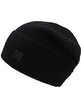 Чоловіча зимова шапка з підворотом з вовною кашеміром без підкладки тепла модель, фото 2