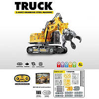 Конструктор на радіокеруванні SG 12 (18) “Спецтехніка”, 155 елементів, пульт 2.4 GHz, на батарейках, в коробці