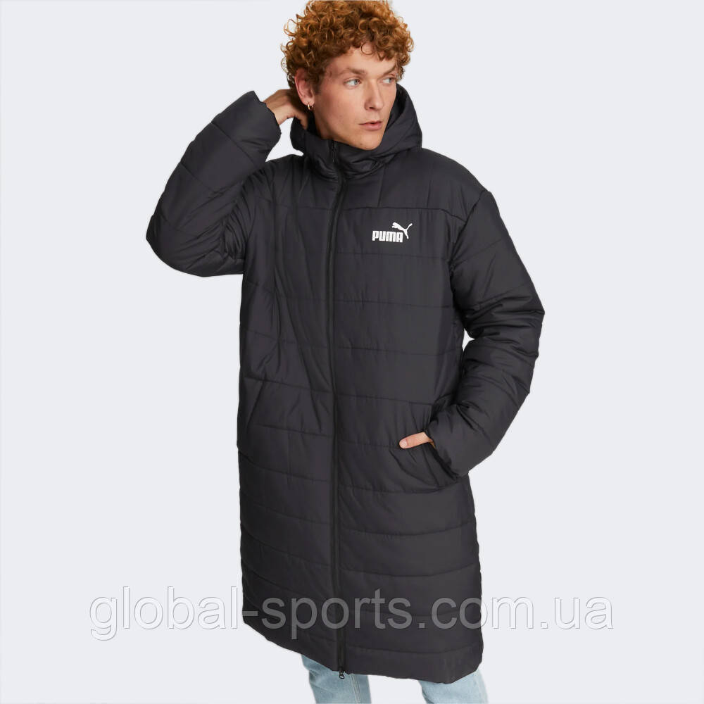 Чоловіча довга куртка Puma Essentials+ Padded Coat Men (Артикул: 67171201), фото 1