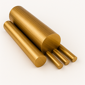 Круг латунний Л63