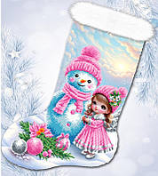 Пошитий подарунковий різдвяний чобіток