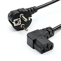 Кабель питания компьютерный Atcom 0,75мм 1,8м угловой 90град.