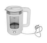 Електрочайник Grunhelm EKS-18101SW 1.8 л 1500 Вт пластиковий дисковий шкала рівня води білий, фото 2