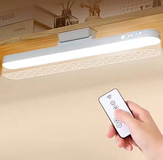 Настільна LED лампа 28 см 19 LED  магнітна 3-кольоова KB-N-28 Remote