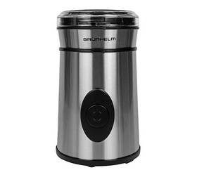 Кавомолка GС3250S Grunhelm електрична 3 ступеня помелу механічна із нержавіючої сталі з фіксованою кришкою