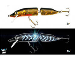 Воблер Jaxon HS Pike Fat UV 2 секции 13cm