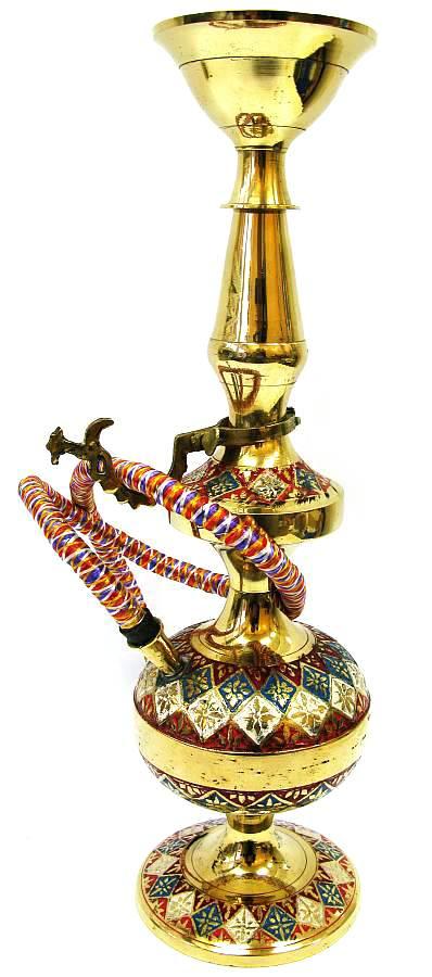 Кальян бронзовий 40 сантиметрів на одну людину кальян для дому ручна робота, фото 1