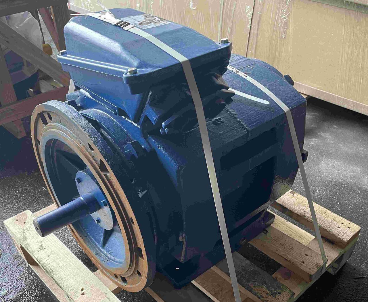 Електромотор 30кВт 750 об/хв електродвигун 4АМ225М8, фото 1