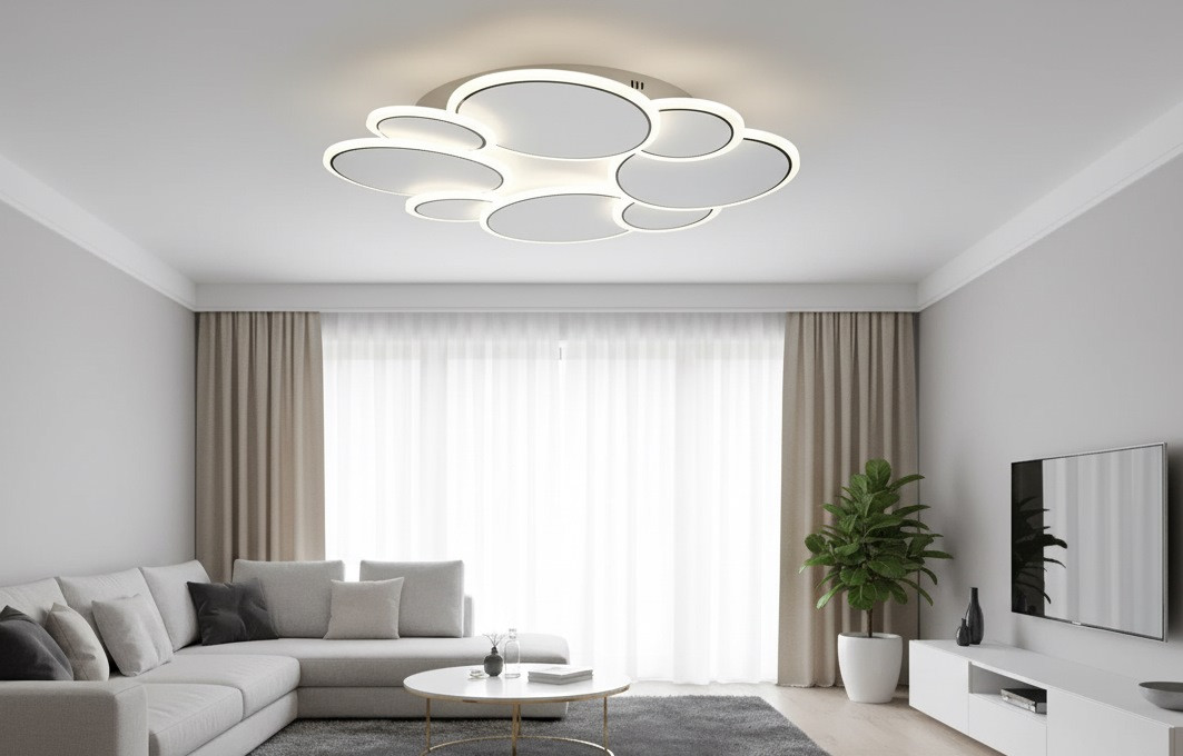 Стельова світлодіодна панель з димером 68W, фото 1