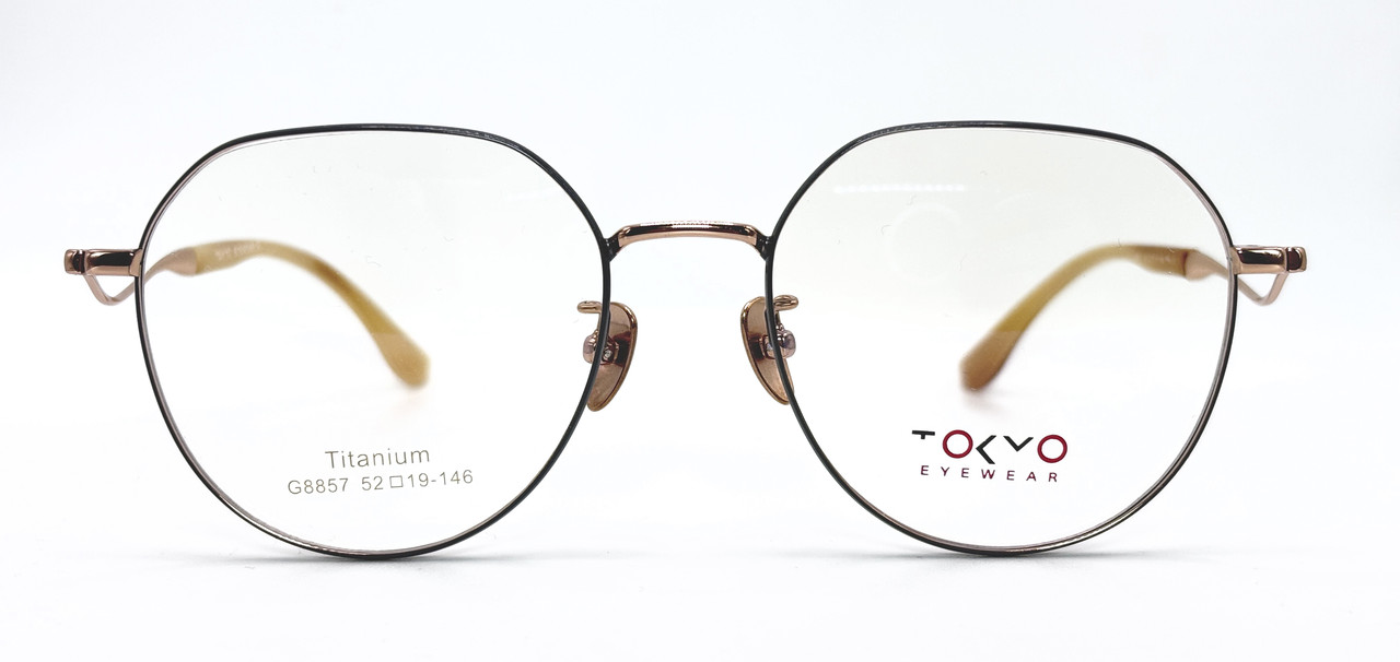 Модна жіноча титанова оправа (можемо вставити лінзи за рецептом), фото 1