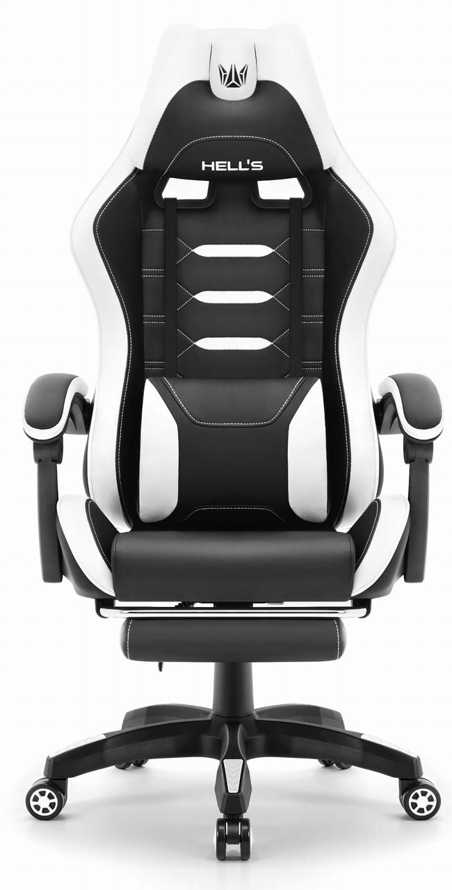 Комп'ютерне крісло Hell's HC-1039 White