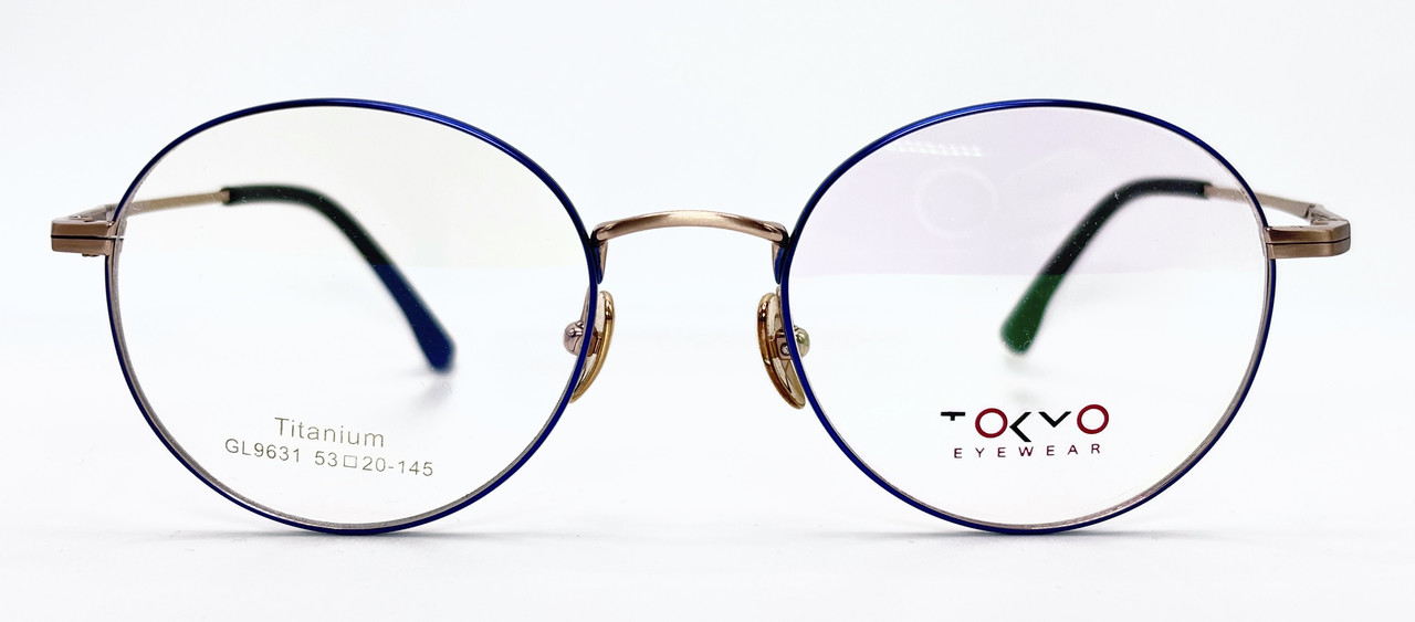 Кругла оправа з титану жіноча (можемо вставити лінзи за рецептом), фото 1