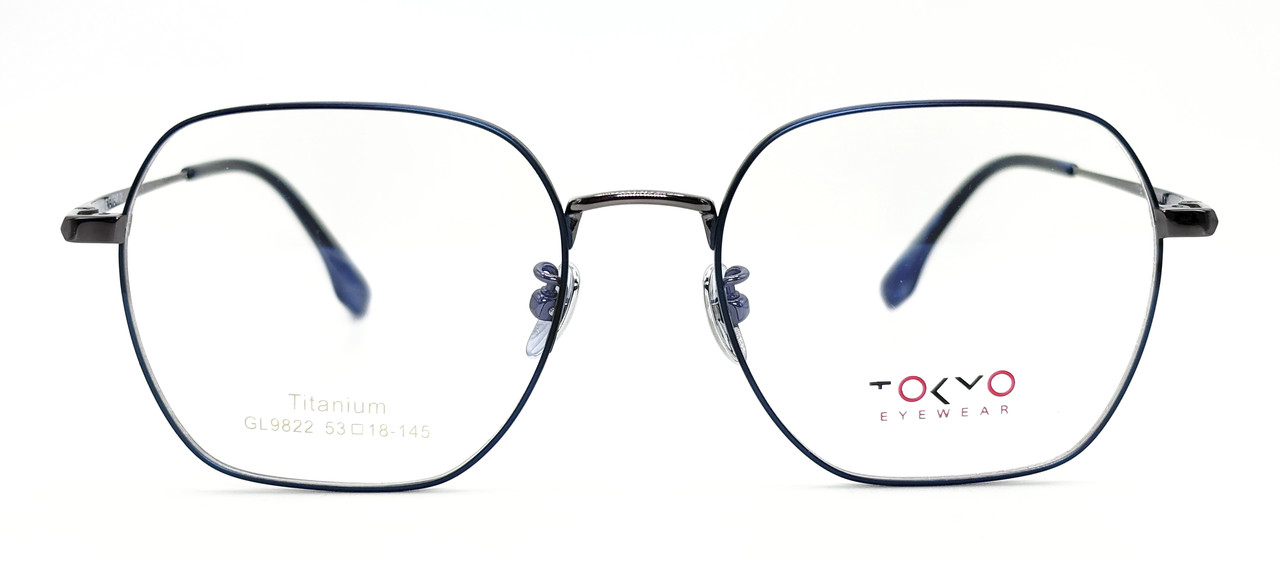 Модна титанова оправа для окулярів чоловіча (можемо вставити лінзи за рецептом), фото 1