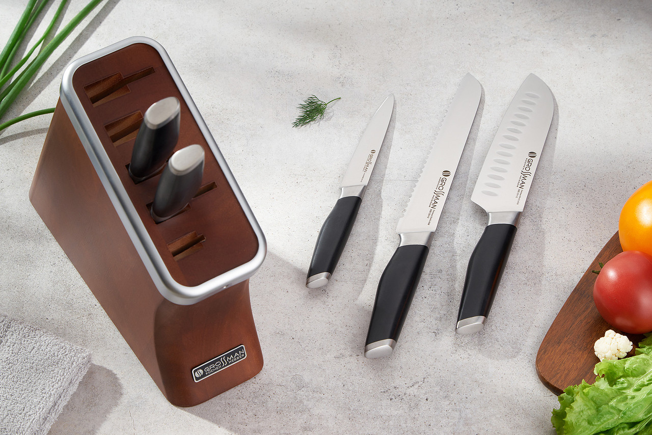 Набір кухонних ножів GROSSMAN "WOODSTOCK", фото 1