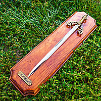 Колекційний меч «Англія» на декоративному панно