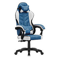 Комп'ютерне крісло Huzaro Force 2.7 Blue тканина