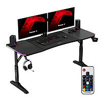 Комп'ютерний стіл Huzaro Hero 4.6 RGB Black