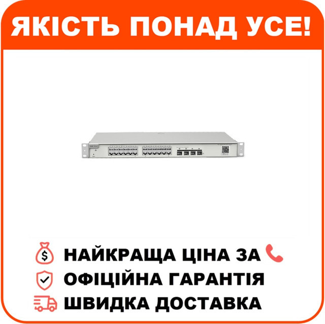 Комутатор 24 порти керований Ruijie Reyee RG-NBS5100-24GT4SFP L3, фото 1