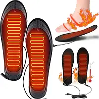 Електричні нагрівальні устілки з USB зарядкою для взуття — нагрівальні елементи для полювання, риболовлі, туризму