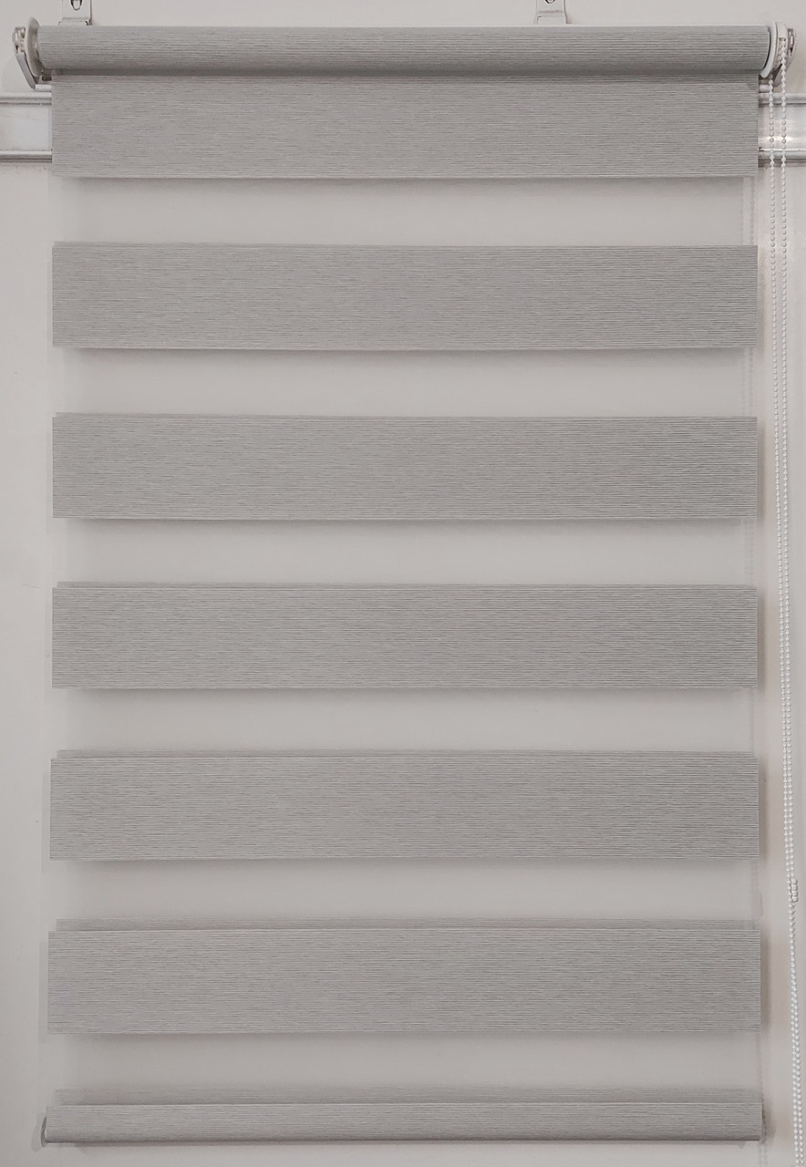 Рулонна штора День-ніч ВН DN-935 Світло-сірий