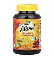 Alive! Комплекс витаминов для детей мультивитаминный комплекс 60 желеек