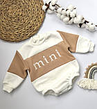 Теплий боді для новонароджених малюків (62,68,74 см), фото 2