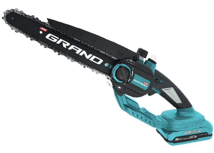 Акумуляторна ланцюгова пила GRAND АПЦ‑6М/2‑2 (BRUSHLESS) | ORIGINAL, фото 1