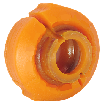 Поліуретанова втулка переднього стабілізатора Audi 100 1994-1997 (З МЕТАЛЕВИМ АРМУВАННЯМ) 1.8L