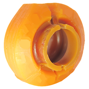 Поліуретанова втулка переднього стабілізатора Audi 100 1994-1997 (З МЕТАЛЕВИМ АРМУВАННЯМ) 2,5D