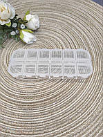 Органайзер для бісеру 12 комірок, 13*5см