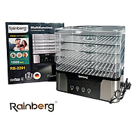 Сушка дегидратор для овощей фруктов мяса и грибов, электросушилки дегидраторы для фруктов Rainberg RB-2291