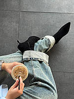 Ботильоны каблук 4см замш Размер: 36 (23.5см)