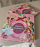 Адвент календар для дівчаток Disney дитячий з косметикою. 24 предмети, фото 3
