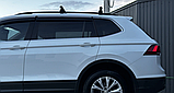 Дефлектори вікон із хром молдингом, вітровики Volkswagen Tiguan 2017-, фото 7