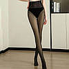 Колготки на флісі з капроном, розмір XL, фото 2