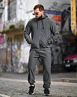 Зимній чоловічий спортивний костюм RENGER grey ВТ6812