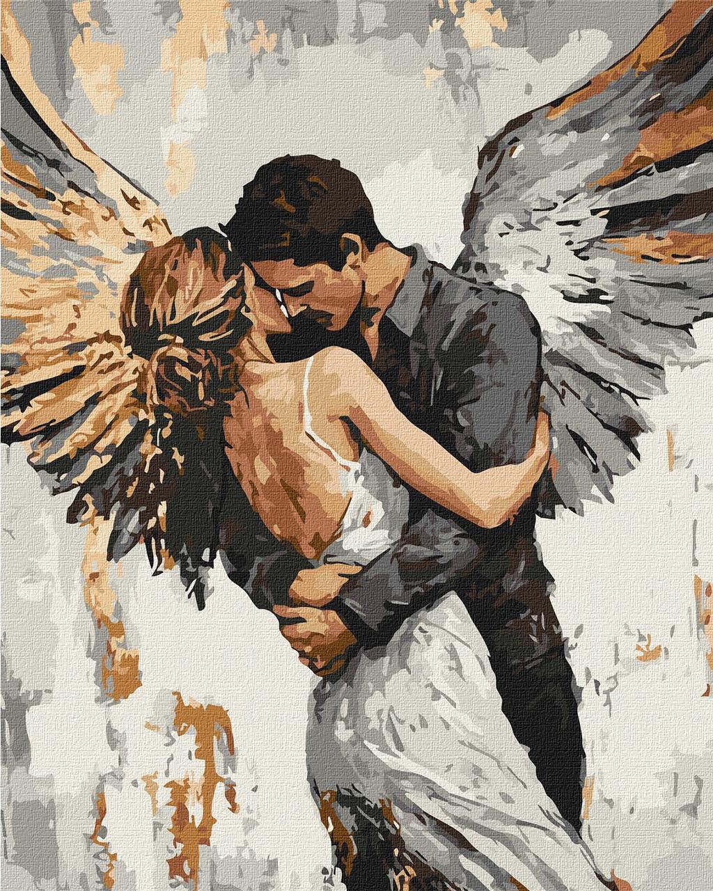 Картина за номерами з фарбами металік, фото 1