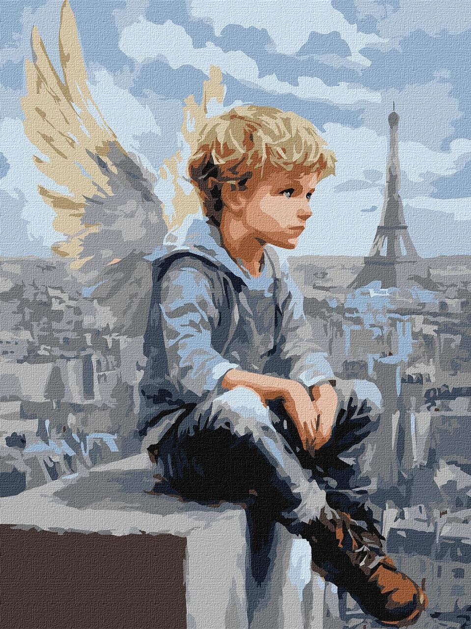 Картина за номерами - Хлопчик-янгол, фото 1