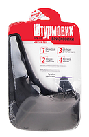 Брызговики резиновые универсальные для задних колес автомобиля защита кузова от грязи и повреждений BROWN