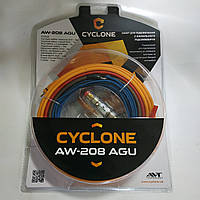 Набір для підключення 2-канального підсилювача аудіосистеми для автомобілів з комплектуючими та аксесуарами.