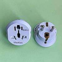 Перехідник універсальний для різних типів електровилок