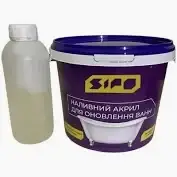 Рідкий акрил SipoFlex для реставрації ванн