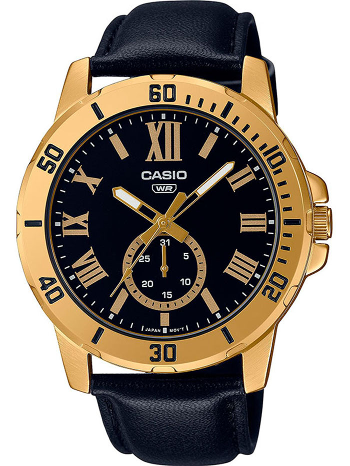 Чоловічі годинники Casio MTP-VD200GL-1B, фото 1