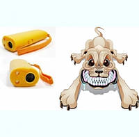 Ультразвуковой отпугиватель собак компактный для защиты от агрессивных животных и тренировки питомцев BROWN