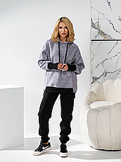 Спортивний костюм жіночий тринитка пеньє, 501 | 42-44, 46-48, 50-52, 54-56р., фото 4